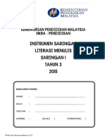 Instrumen Literasi BM Menulis Tahun 3 PDF
