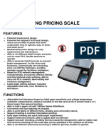Label Printing Pricing Scale: Features