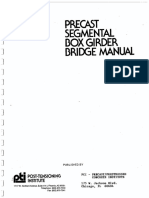 Manual For Precast Segmental Box Girder