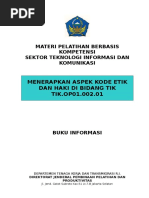 Download TIKop0100201 BInformasi Mengidentifikasi Aspek Kode Etik Dan HKI Di Bidang TIK New by Anita Rahmawati SN303596089 doc pdf