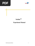 Netsim Experiment Manual - 1