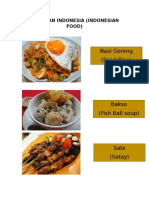 Nasi Goreng (Fried Rice) : Makanan Indonesia (Indonesian Food)
