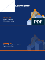 Managerial Accounting-Fundamental Concepts and Costing Systems For Cost Analysis Module 2