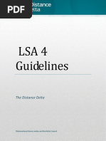 LSA 4 Guidelines