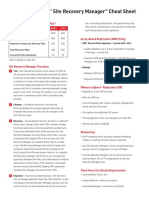 SRM Cheat Sheet