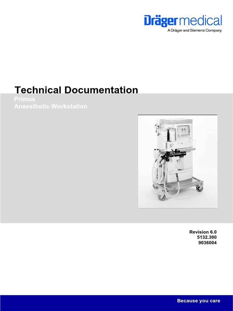 Drager Primus Service Manual En | Infrared | Graphical User Interfaces