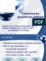 Interpretarea Gazometriei