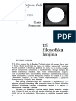 Tri Filosofska Lenjina - Gajo Petrovic