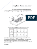 Kebutuhan Ruang Genset