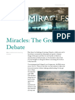 Miracles the Great Debate