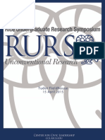 Rice RURS 2015 Abstracts