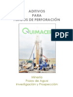 ADITIVOS PARA FLUIDOS de PERFORACIÓN - Minería, Pozos de Agua e Investigación y Prospección