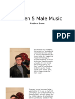 Photograph Selection Male Music