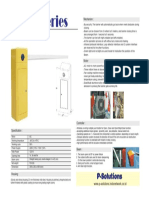 MX Series Barrier Gate