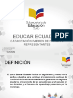 Educarecuador Capacitacion Padres de Familia o Representantes