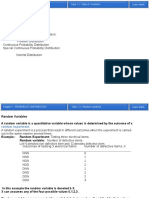 Chapter 1 Probability Distribution