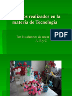 Trabajos realizados en la materia de Tecnología