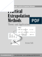 Sidi_Practical Extrapolation Methods 2003