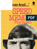 !! Tony Buzan-Speed Memory