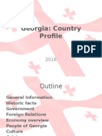 Georgia - Country Profile (Draft)