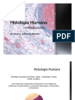 Introductorio - Histología Humana
