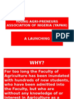 Young Agri-preneurs Association of Nigeria (Yapan)