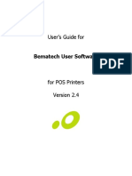 Guide For POS Printer User Software Version 2.4