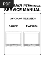 Download Sylvania Mod 6420fe by pata salada SN30376764 doc pdf