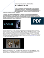 'XCOM 2 'S' Art Directeur Pourparlers G?n?ration Proc?durale, Perte de L'humanit?, & Plus