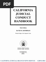 California Judicial Conduct Handbook Excerpt
