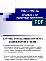 Ivana Đurić, Ilija Cvetković - Ekonomija Kvaliteta Životne Sredine