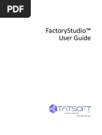 Factory Studio User Guide