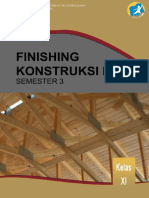 bab untuk tahapan Finishing Konstruksi Kayu 