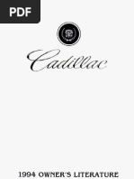 Download 1994 Cadillac Deville Owners by erjenkins1 SN30380384 doc pdf