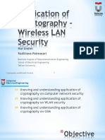 Application Cryptography Wireless LAN Security 