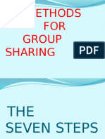 Methods for Group Sharing