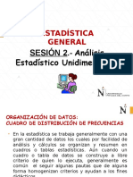 Análisis estadístico unidimensional