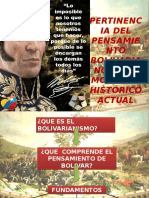 Bolivar y Catedra Hugo Chavez