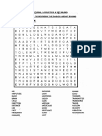 Architectural Acoustics & Detailing - Test - Word Search
