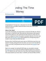 Understanding The Time Value of Money