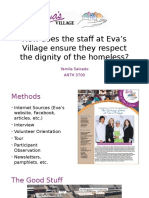 How Does The Staff at Eva's Village Ensure They Respect The Dignity of The Homeless?