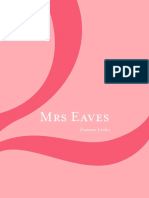 Mrs Eaves Type Specimen