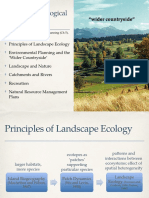 Landscape Ecological Planning: "Wider Countryside" "Wider Countryside"