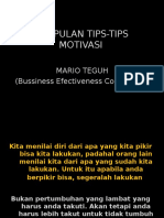 Motivasi Mario Teguh