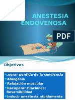 Anestesia Endovenosa