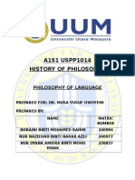 Philo. of Language. Latest