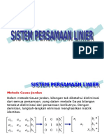 5-Sistem Persamaan Linier