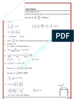 AIEEE 2003 Physics & Chemistry Solutions: M / WB 10 10 10 V E B Qe VB