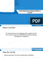 Finite Element Analysis (FEA) in UG NX