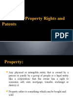 Intellectual Property Rights and Patents